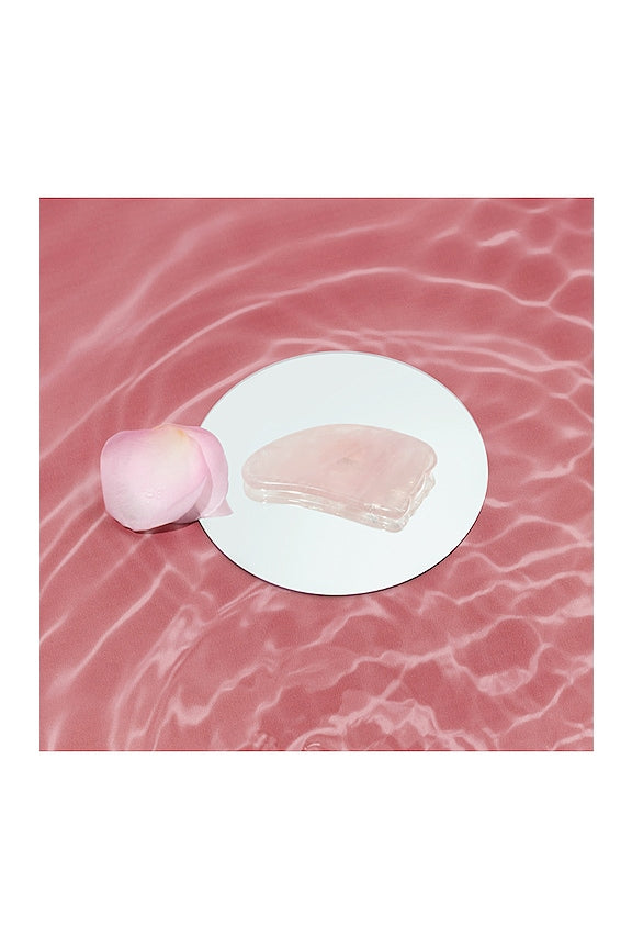 Rose Quartz Facial Massage Plate
