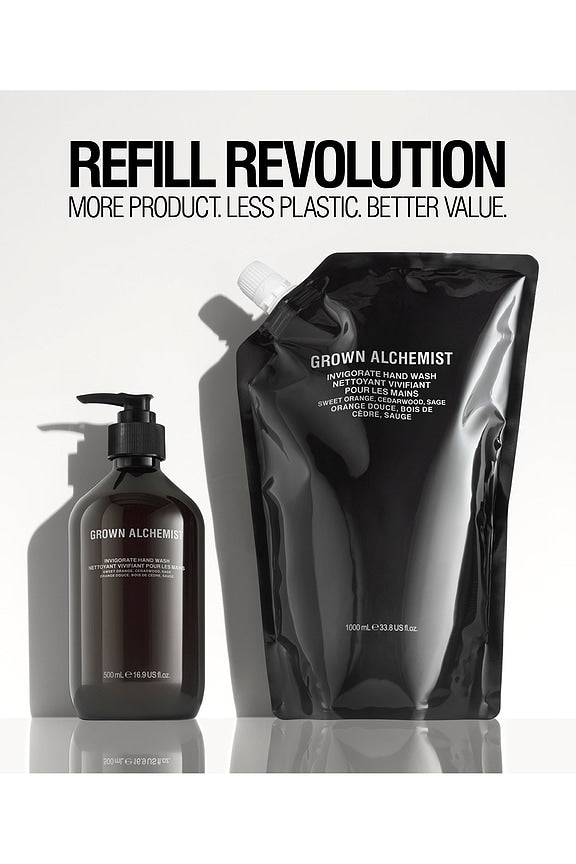 Invigorate Hand Wash 1L Refill Pouch