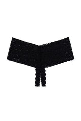 Open Gusset Retro Thong