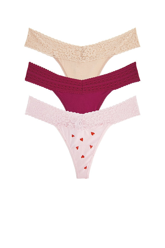 3 Original Rise Thongs