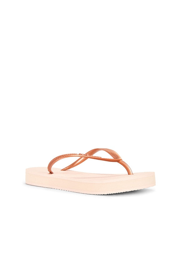 Slim Flatform Sandal