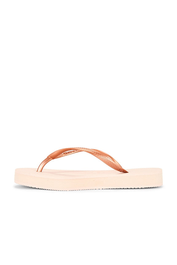 Slim Flatform Sandal