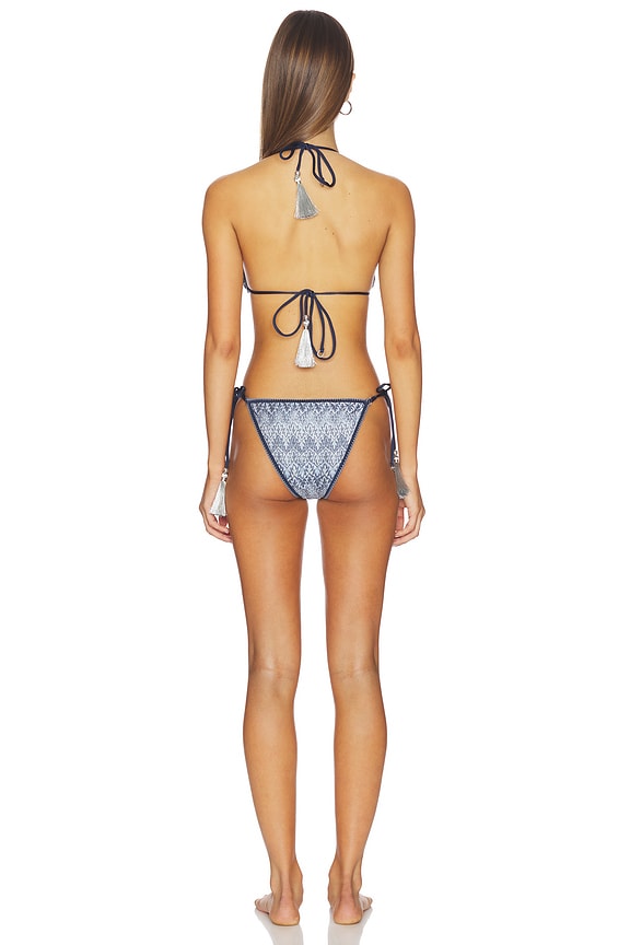 Knit Triangle Bikini Set