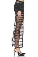 Veiled Maxi Skirt