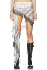 Spiral Bandana Skirt