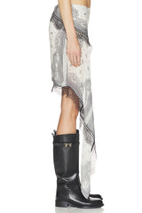 Spiral Bandana Skirt
