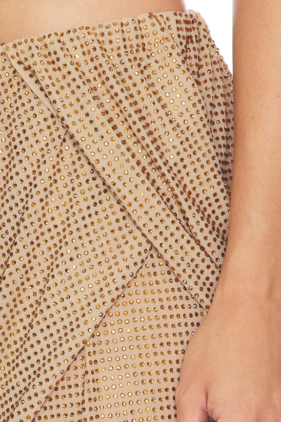 Rhinestone Loop Skirt