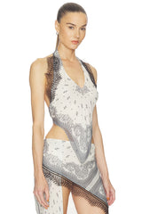 Split Bandana Top