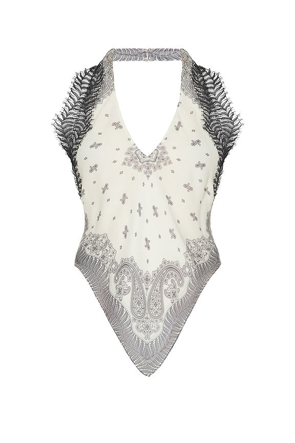 Split Bandana Top