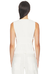 Pleated Panel Top
