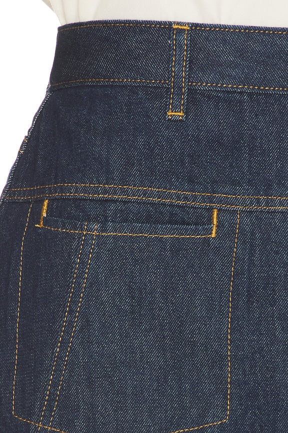 Denim Mini Skirt