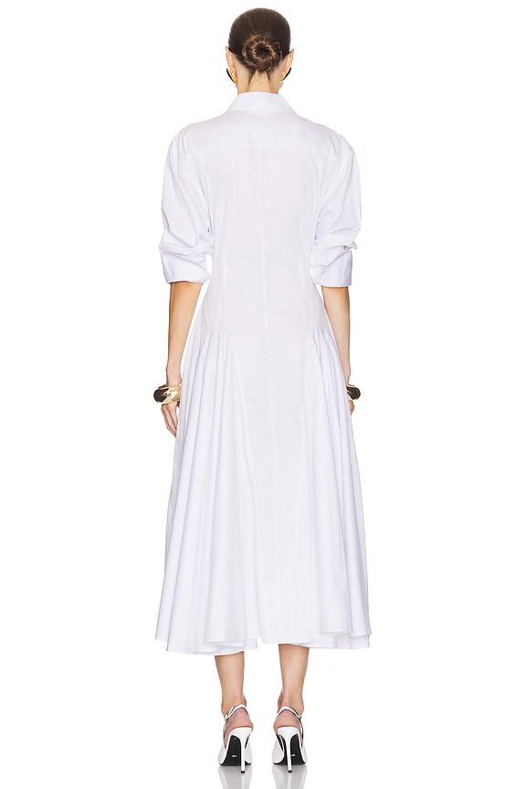 Godet Shirt Dress