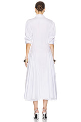 Godet Shirt Dress