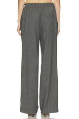 Wool Blend Drawcord Trousers