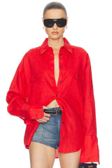 Washed Linen Shirt