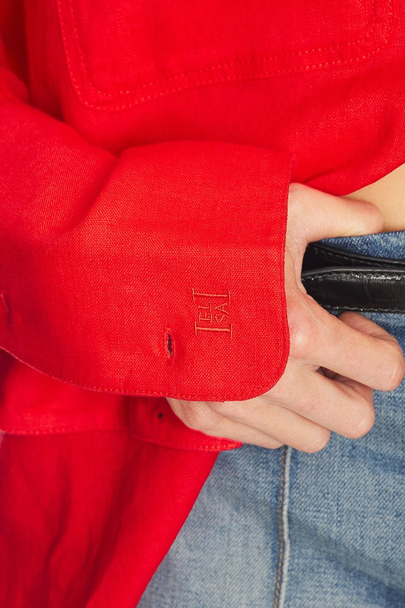 Washed Linen Shirt