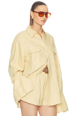 Washed Linen Shirt