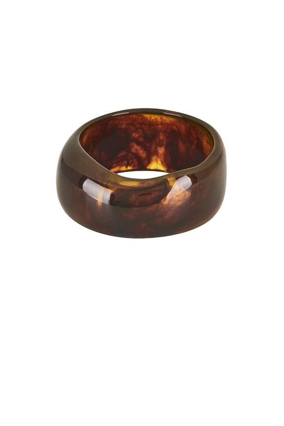 Kaia Bangle in Burnt Orange