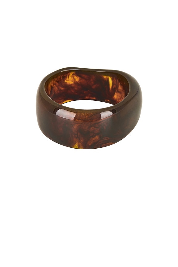 Kaia Bangle in Burnt Orange