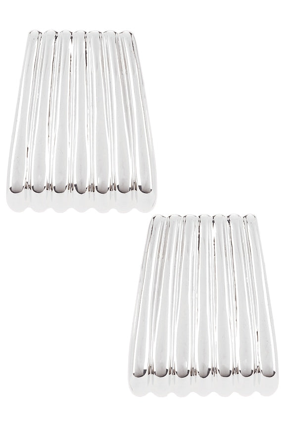 Ribbed Maxi Earrings