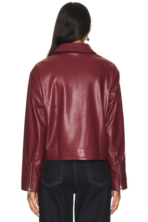 x REVOLVE Rapha Faux Leather Jacket