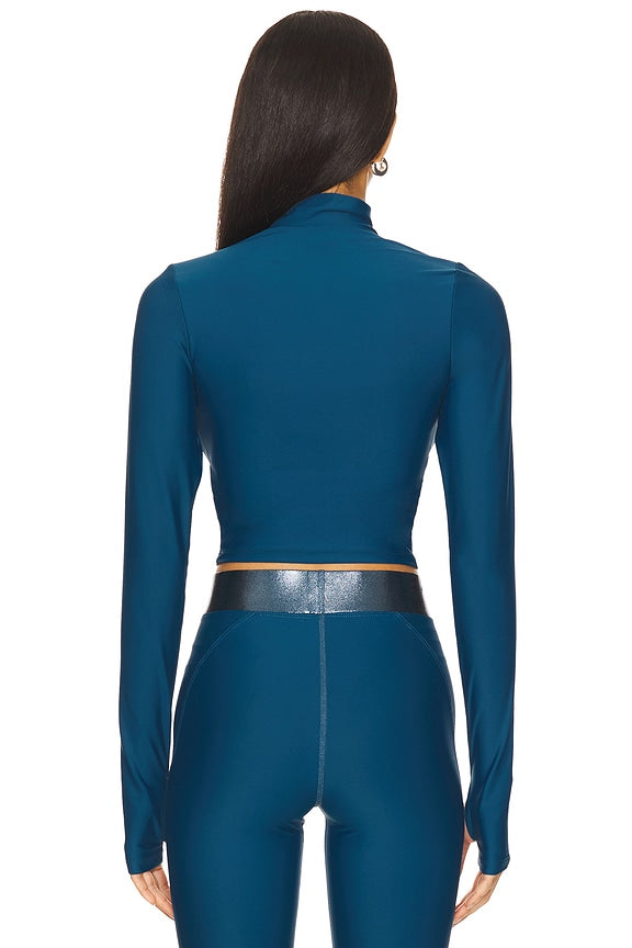 Long Sleeve Mock Neck Top
