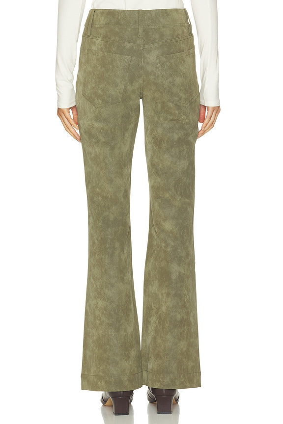 Faux Suede Dani Flare Pants