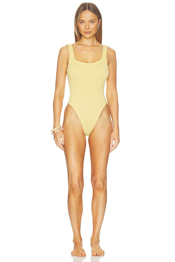 Square Neck One Piece