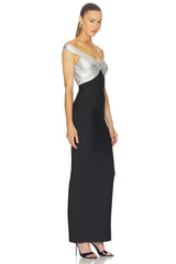 The Metallic Bonnie Gown