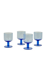 Simple Seeded Glassware Set Of 4