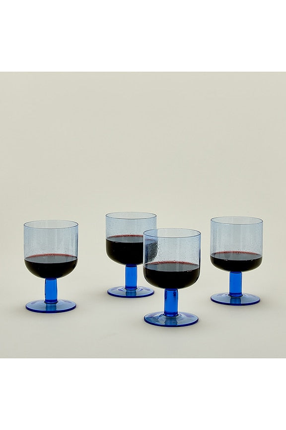 Simple Seeded Glassware Set Of 4