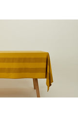 Essential Striped Tablecloth