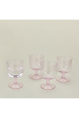 Simple Seeded Glassware Set Of 4