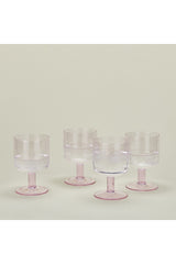 Simple Seeded Glassware Set Of 4
