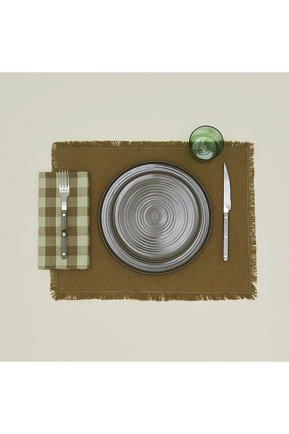 Essential Gingham Dinner Napkins Set Of 4