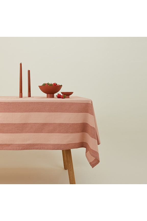 Essential Striped Tablecloth
