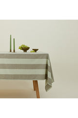 Essential Striped Tablecloth