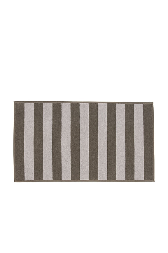 Simple Striped Terry Towel Bath Sheet