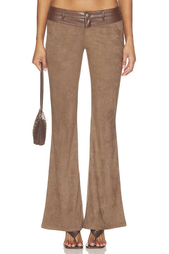 Viviane Suede Pant