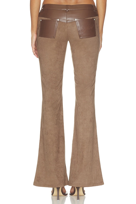 Viviane Suede Pant