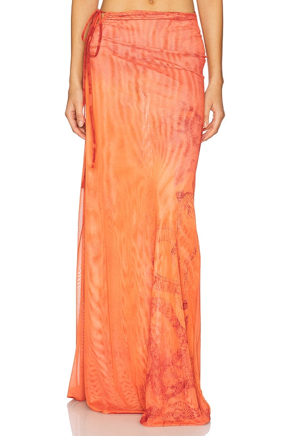Reversible Maxi Skirt