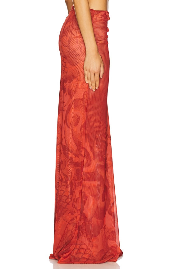 Reversible Maxi Skirt