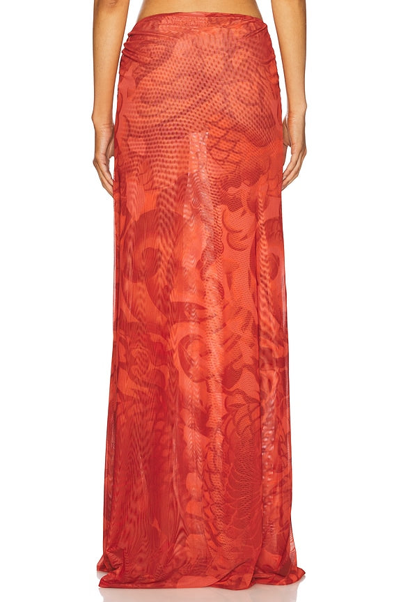 Reversible Maxi Skirt