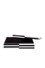 Large Op Art Lacquer Box