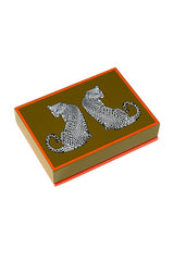 Leopard Lacquer Card Set