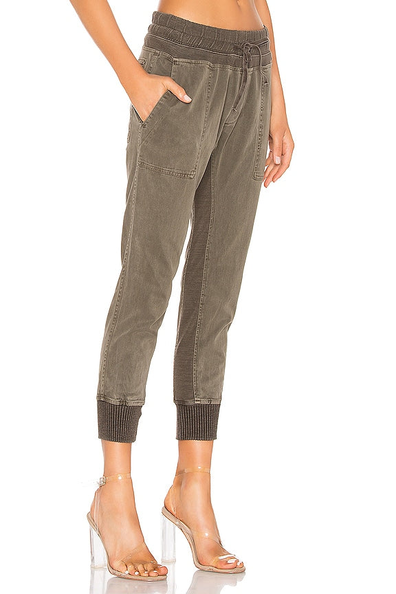 Contrast Sweatpants