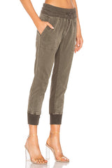 Contrast Sweatpants