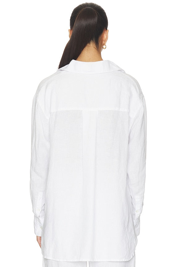 Lightweight Canvas Linen Shirt