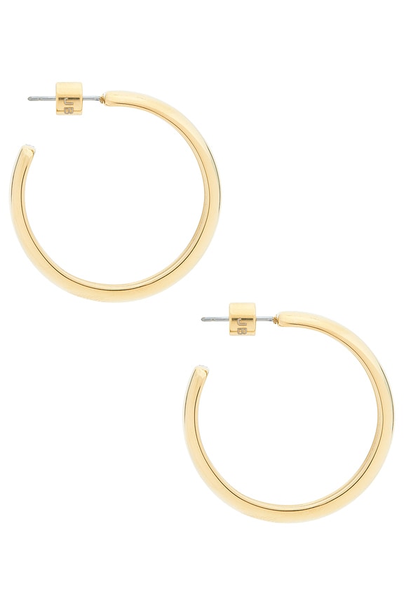 Staple Hoops Large Earrings