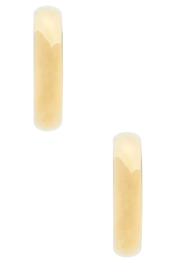 Staple Hoops Large Earrings